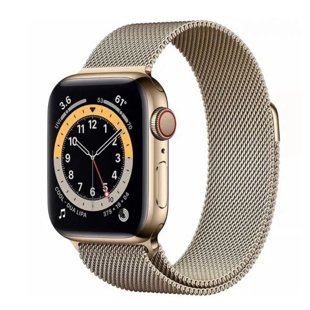 Apple Watch 6 - 40mm Gold Stainless Steel GPS & Cellular